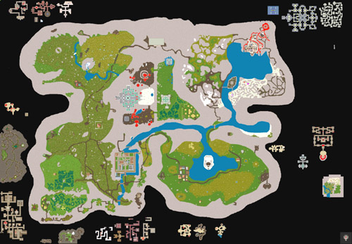 Ilshenar map